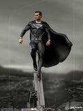 Superman Black Suit 1:10 Scale Statue by Iron Studios Art Scale 1:10