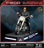 Terminator T-800 on Motorcycle Statue