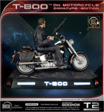 Terminator T-800 on Motorcycle Statue