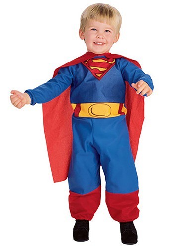 Toddler and Infant Superman with Cape Costume